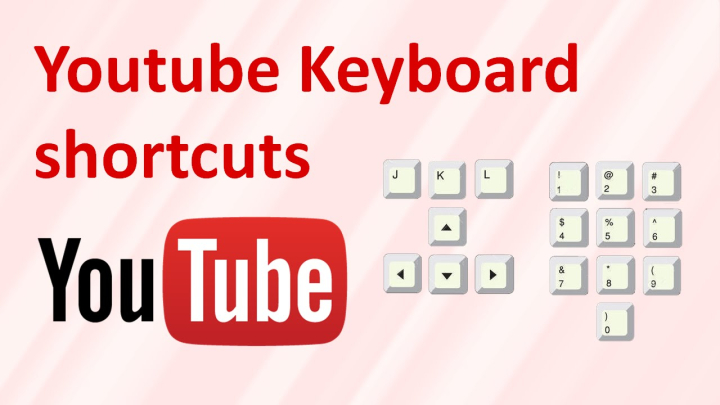 Các phím tắt thông dụng trên Youtube